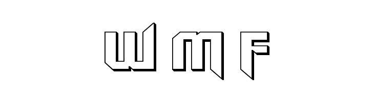 Walk The Moon 3D  Free Fonts Download