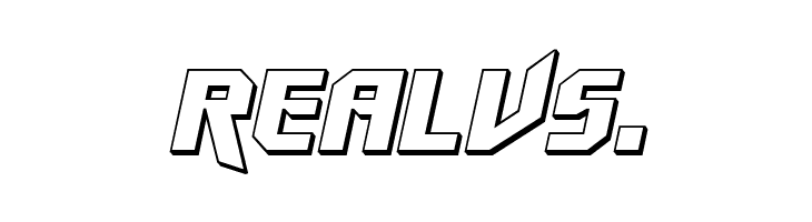 Walk The Moon 3D Italic  Free Fonts Download