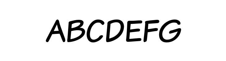 Komika Text Kaps  Free Fonts Download