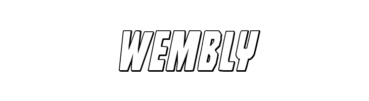 Dorian Gore 3D Italic  Free Fonts Download