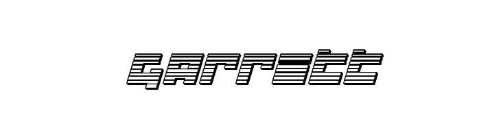 Flight Corps Chrome Italic  Free Fonts Download