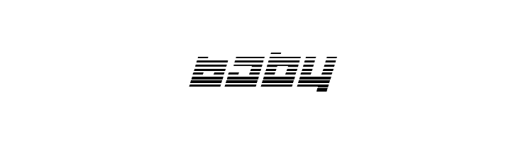 Flight Corps Gradient Italic  Free Fonts Download