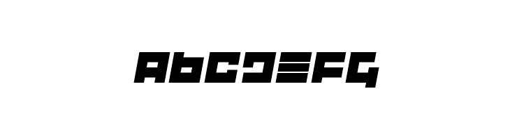 Flight Corps Semi-Italic  Free Fonts Download