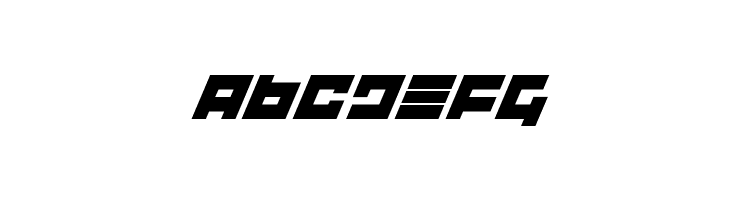 Flight Corps Super Italic  Free Fonts Download
