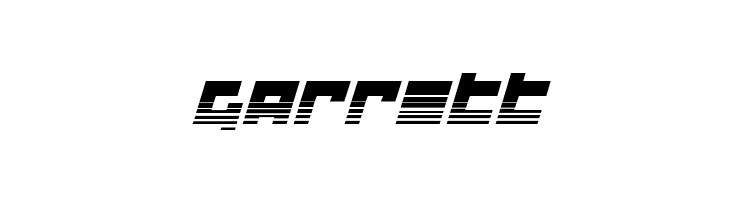 Flight Corps Halftone Italic  Free Fonts Download