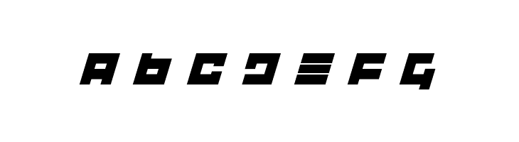 Flight Corps Title Italic  Free Fonts Download