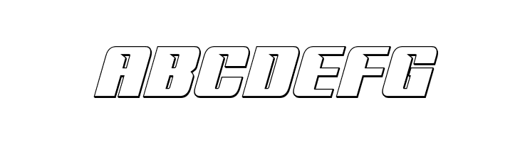 '89 Speed Affair Outline Ital  Free Fonts Download