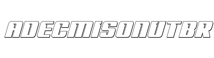 '89 Speed Affair Outline Ital  Free Fonts Download