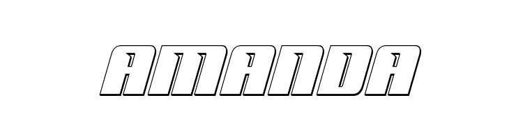 '89 Speed Affair Outline Ital  Free Fonts Download