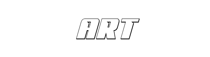 '89 Speed Affair Outline Ital  Free Fonts Download