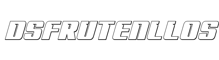 '89 Speed Affair Outline Ital  Free Fonts Download