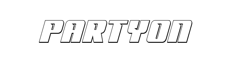 '89 Speed Affair Outline Ital  Free Fonts Download