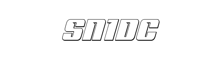 '89 Speed Affair Outline Ital  Free Fonts Download