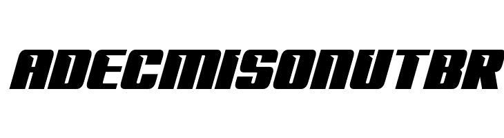 '89 Speed Affair Italic  Free Fonts Download