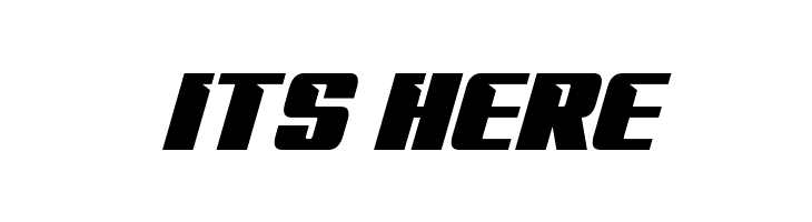 '89 Speed Affair Italic  Free Fonts Download