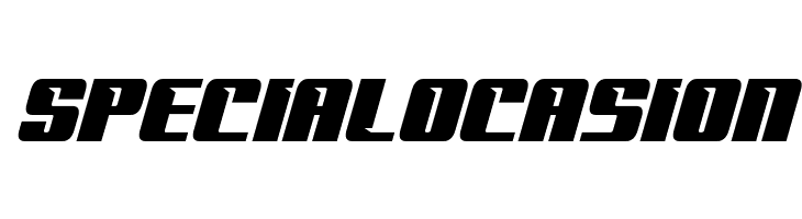 '89 Speed Affair Italic  Free Fonts Download