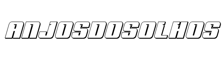 '89 Speed Affair 3D Italic  Free Fonts Download