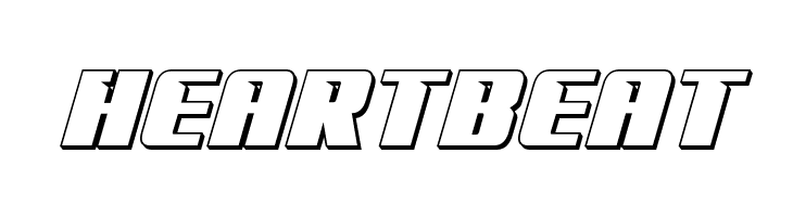 '89 Speed Affair 3D Italic  Free Fonts Download