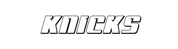 '89 Speed Affair 3D Italic  Free Fonts Download