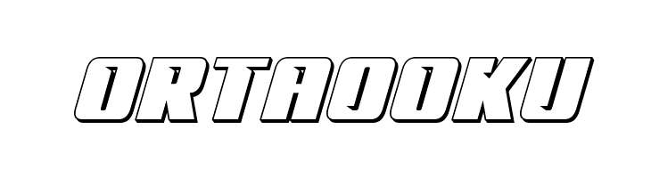 '89 Speed Affair 3D Italic  Free Fonts Download