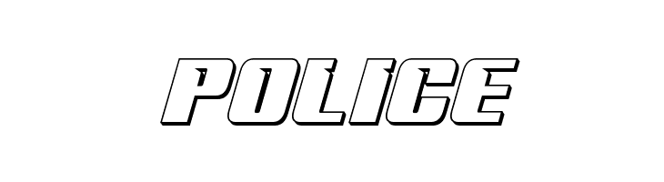 '89 Speed Affair 3D Italic  Free Fonts Download