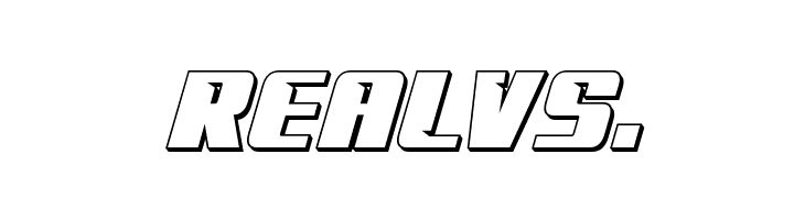 '89 Speed Affair 3D Italic  Free Fonts Download