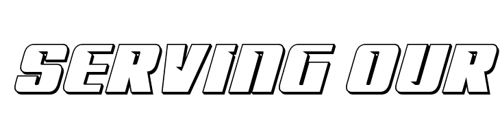 '89 Speed Affair 3D Italic  Free Fonts Download