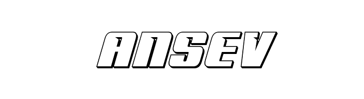 '89 Speed Affair 3D Italic  Free Fonts Download