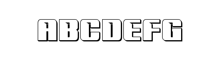 '89 Speed Affair 3D  Free Fonts Download
