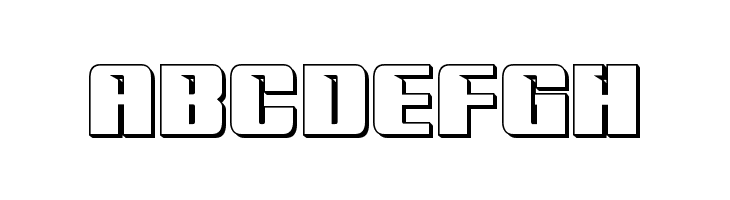 '89 Speed Affair 3D  Free Fonts Download