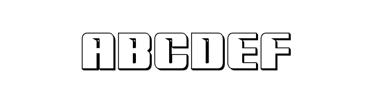 '89 Speed Affair 3D  Free Fonts Download