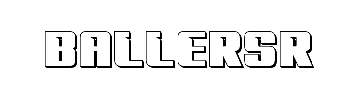 '89 Speed Affair 3D  Free Fonts Download