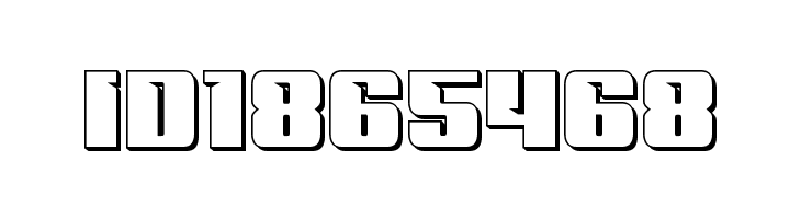 '89 Speed Affair 3D  Free Fonts Download
