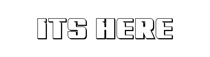 '89 Speed Affair 3D  Free Fonts Download