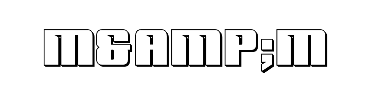 '89 Speed Affair 3D  Free Fonts Download