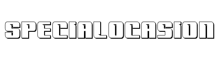 '89 Speed Affair 3D  Free Fonts Download