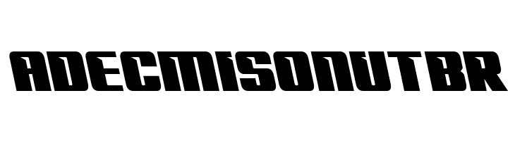 '89 Speed Affair Semi-Leftalic  Free Fonts Download