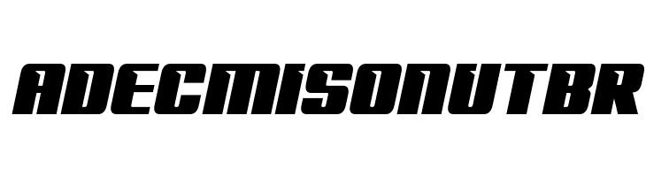 '89 Speed Affair Semi-Italic  Free Fonts Download