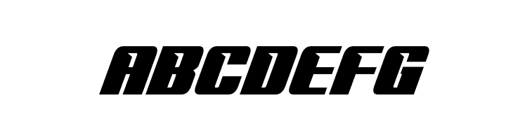 '89 Speed Affair Super-Italic  Free Fonts Download