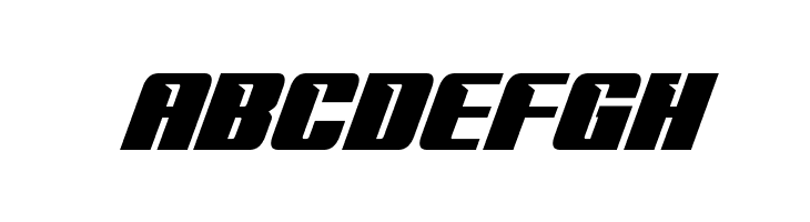 '89 Speed Affair Super-Italic  Free Fonts Download