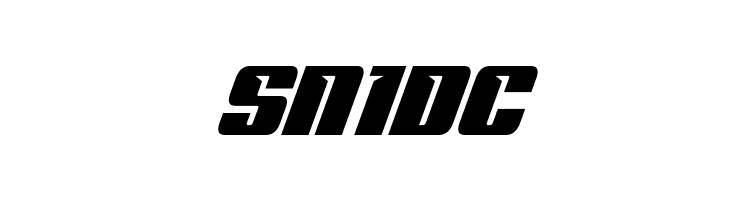 '89 Speed Affair Super-Italic  Free Fonts Download