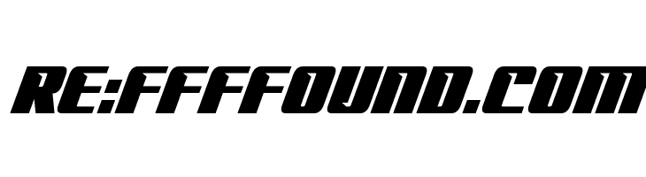 '89 Speed Affair Super-Italic  Free Fonts Download