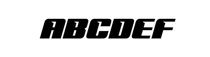 '89 Speed Affair Expanded Ital  Free Fonts Download