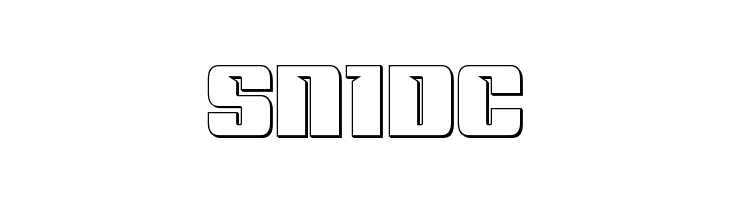 '89 Speed Affair Outline  Free Fonts Download