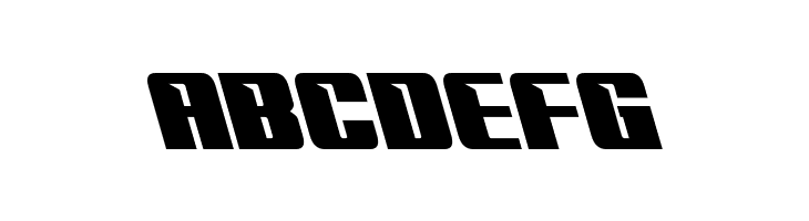 '89 Speed Affair Leftalic  Free Fonts Download