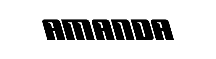 '89 Speed Affair Leftalic  Free Fonts Download