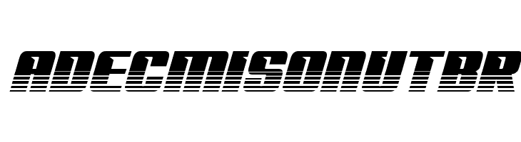 '89 Speed Affair Twotone Ital  Free Fonts Download