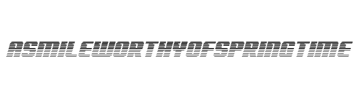 '89 Speed Affair Gradient2Ital  Free Fonts Download