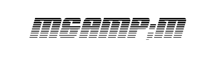 '89 Speed Affair Gradient2Ital  Free Fonts Download