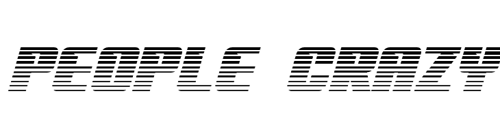 '89 Speed Affair Gradient2Ital  Free Fonts Download